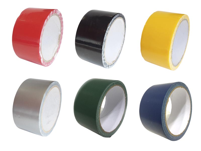 Imagen ilustrativa de Cinta Multiproposito Tipo Duct Tape 48mmx10mts Roja