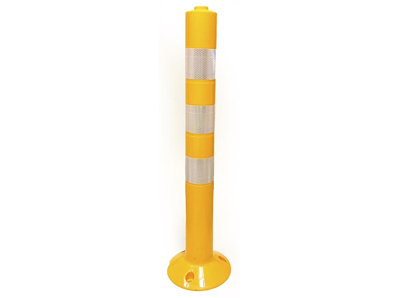 Imagen ilustrativa de Poste demarcatorio de Polietileno 75 cm  AMARILLO
