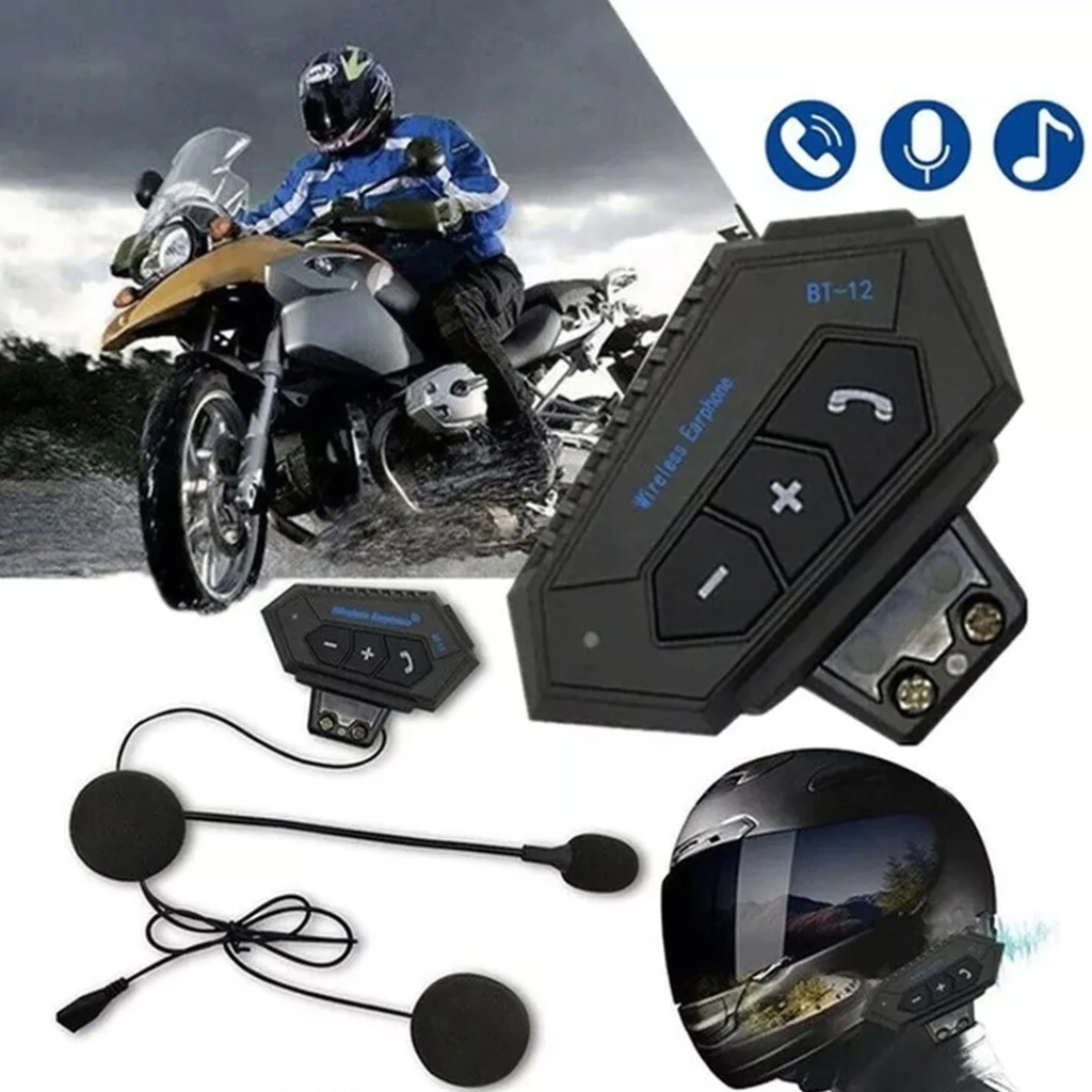 Imagen ilustrativa de AURICULAR BT MOTO CASCO