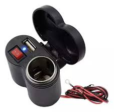 Imagen ilustrativa de CARGADOR/TOMA HEMBRA DOBLE ENCENDEDOR + USB 12V