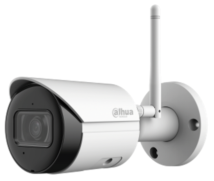 Imagen ilustrativa de IP - Wi-FI  2.4G | Exterior | Plastica | Bullet | 1080P | IR 30M | LENTE 2,8MM | Microfono Incorporado  | Deteccion de anomalias|  MicroSD hasta 256GB | Incluye fuente |  No conecta directamente con la app