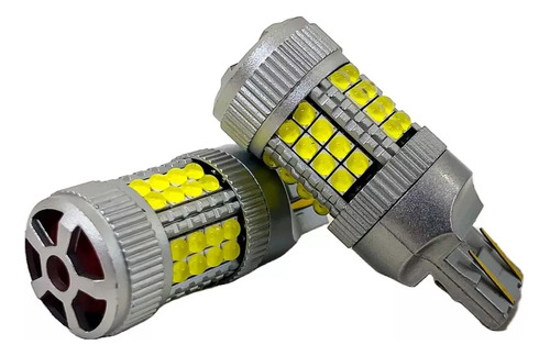 Imagen ilustrativa de T20 2 POLOS 40 LED BLANCA CANBUS POR PAR POTENCIADA