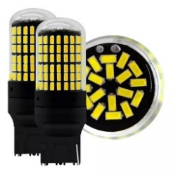 Imagen ilustrativa de T20 DOS POLOS  144 LED CANBUS POTENCIADA PRECIO POR UNIDAD