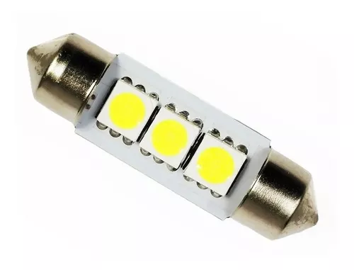 Imagen ilustrativa de TUBULAR 3 LED SMD 39MM AZUL