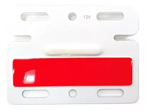 Imagen ilustrativa de PLAFÓN UNIVERSAL 12V LATERAL ROJO