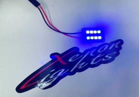 Imagen ilustrativa de PLAQUETA LED BLUE &amp;amp;amp; WHITE