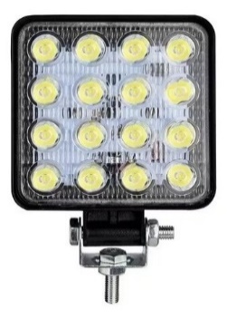 Imagen ilustrativa de FARO 16 LED CUADRADO 48W
