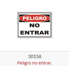 Imagen ilustrativa de Peligro no entrar