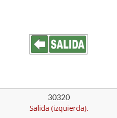 Imagen ilustrativa de Salida (izquierda)