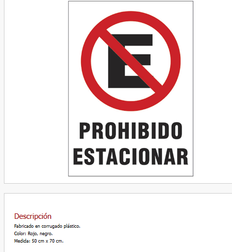Imagen ilustrativa de Prohibido Estacionar