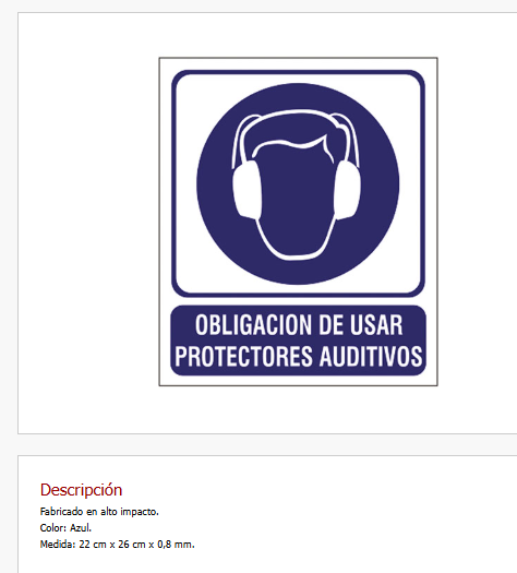 Imagen ilustrativa de Obligación de usar protector auditivo
