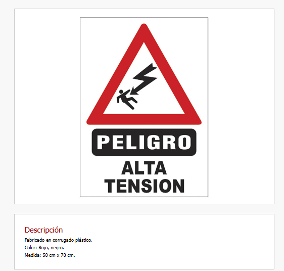 Imagen ilustrativa de Peligro Alta Tension