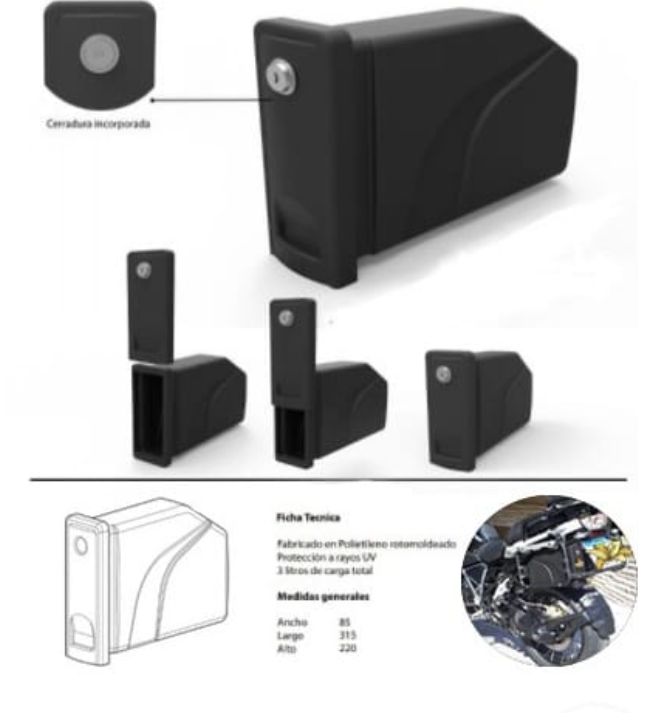 Imagen ilustrativa de Caja porta herramientas grande Capacidad 3 lt