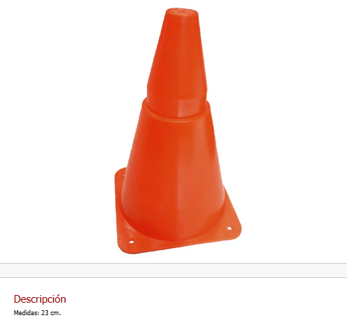 Imagen ilustrativa de CONO 23 CM SIN BASE RECARGABLE