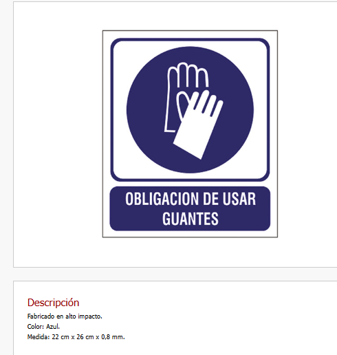 Imagen ilustrativa de Obligación de usar guantes de seguridad