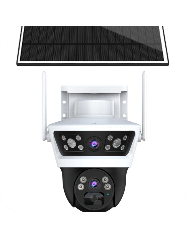 Imagen ilustrativa de CAMARA DE SEGURIDAD SOLAR LX027 WIFI LINEA NUEVA