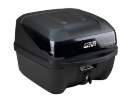Imagen ilustrativa de TOP CASE GIVI 33LTS TRAFFIC III MONOLOCK - (HASTA 7KG) - NEGRO/FAJA NEGRA