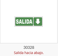 Imagen ilustrativa de Salida hacia abajo