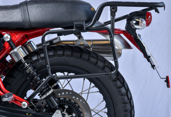 Imagen ilustrativa de SOPORTE LATERAL PBI GUZZI 750 VII STORNELLO LADO IZQUIERDO PINT. S/P