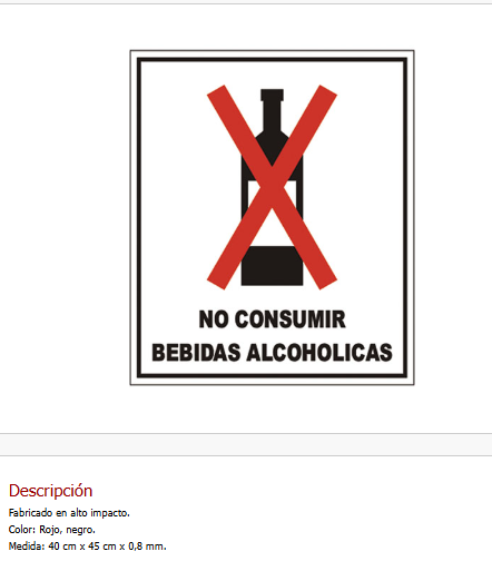 Imagen ilustrativa de No consumir bebidas alcohólicas