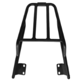 Imagen ilustrativa de PORTA EQUIPAJE TRASERO MOTOMEL 200/250 SKUA-CORVEN TRIAX 250 NEGRO