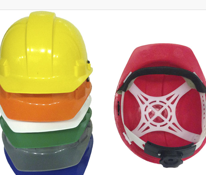Imagen ilustrativa de casco con Arnes a Cremallera color Rojo - Hasta 100