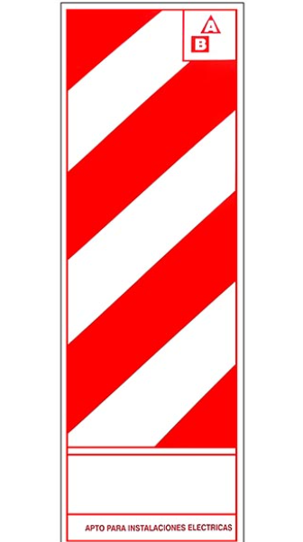 Imagen ilustrativa de Chapa Baliza columna A B