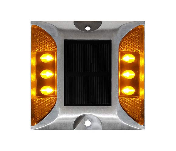 Imagen ilustrativa de Tacha Solar Vial , 6 Leds Amarillos