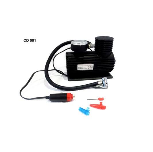 Imagen ilustrativa de Compresor 250 psi - para 12 volts - 3 picos