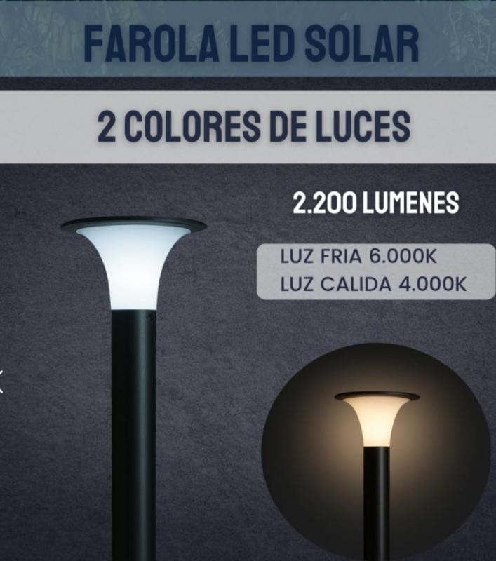 Imagen ilustrativa de FAROLA LED SOLAR LX920