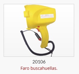 Imagen ilustrativa de Faro Buscahuellas p/12 Volts con enchufe p/encendedor