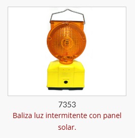 Imagen ilustrativa de Baliza luz intermitente